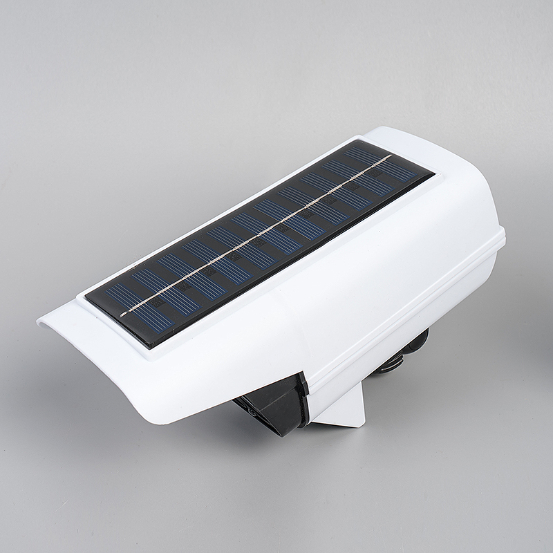 77LED simulation monitor solar powered lamp
